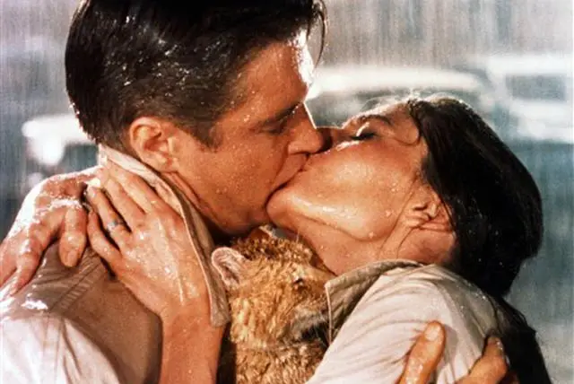 George Peppard and Audrey Hepburn in Breakfast at Tiffany'sâthe film turns 50 next year.